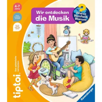 tiptoi Wieso? Weshalb? Warum? Wir entdecken Musik, livro didático