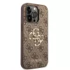 GUESS D?klas Guess GUHCP15L4GMGBR iPhone 15 Pro 6.1 ruda | ruda capa rígida 4G Big Metal Logo
