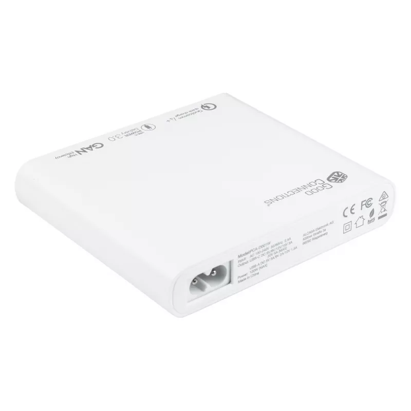 Carregador de dispositivos móveis Alcasa PCA-D001W universal branco AC carregamento rápido