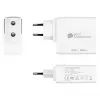 Carregador de dispositivos móveis Alcasa PCA-W005W universal branco AC carregamento rápido