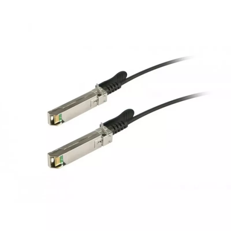 Cabo de fibra ótica ALLNET SFP+/SFP+ - 10Gbit - 3m preto - prateado