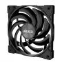 Ventoinha fina Akasa Alucia XS 120 mm - preta