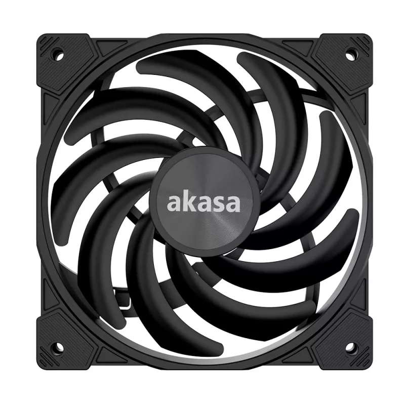 Ventoinha fina Akasa Alucia XS 120 mm - preta