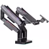 Suporte de monitor Thermaltake GEA-MSR-DMSBLK-01 35 polegadas preto cinzento 20 kg