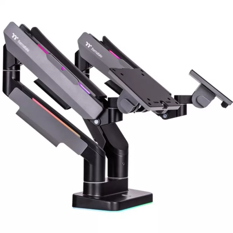 Suporte de monitor Thermaltake GEA-MSR-DMSBLK-01 35 polegadas preto cinzento 20 kg