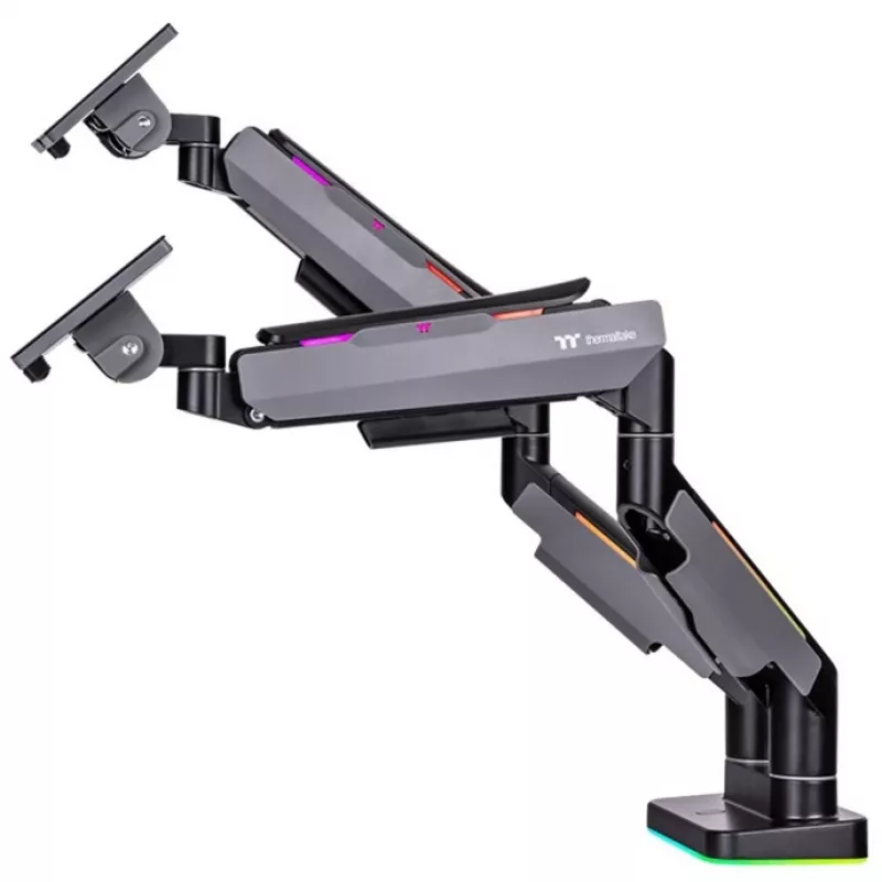 Suporte de monitor Thermaltake GEA-MSR-DMSBLK-01 35 polegadas preto cinzento 20 kg