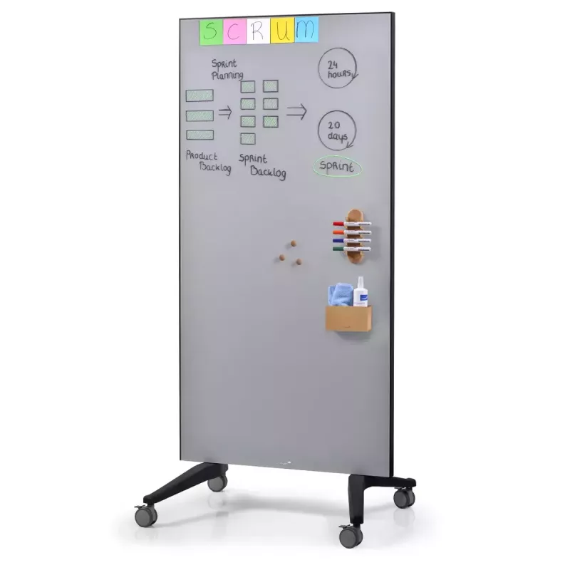 Suporte magnético de acessórios em madeira para quadros de vidro Legamaster 7-122725