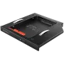 AXAGON RSS-CD12 Adaptador 2,5 SSD/HDD para unidade ótica 12,7 mm LED