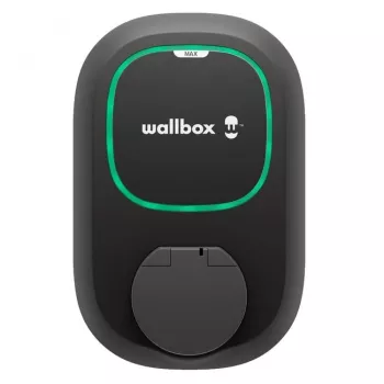 Wallbox Pulsar MAX Socket 22 kW Wi-Fi Bluetooth — Estação de carregamento para veículos elétricos, versão com tomada