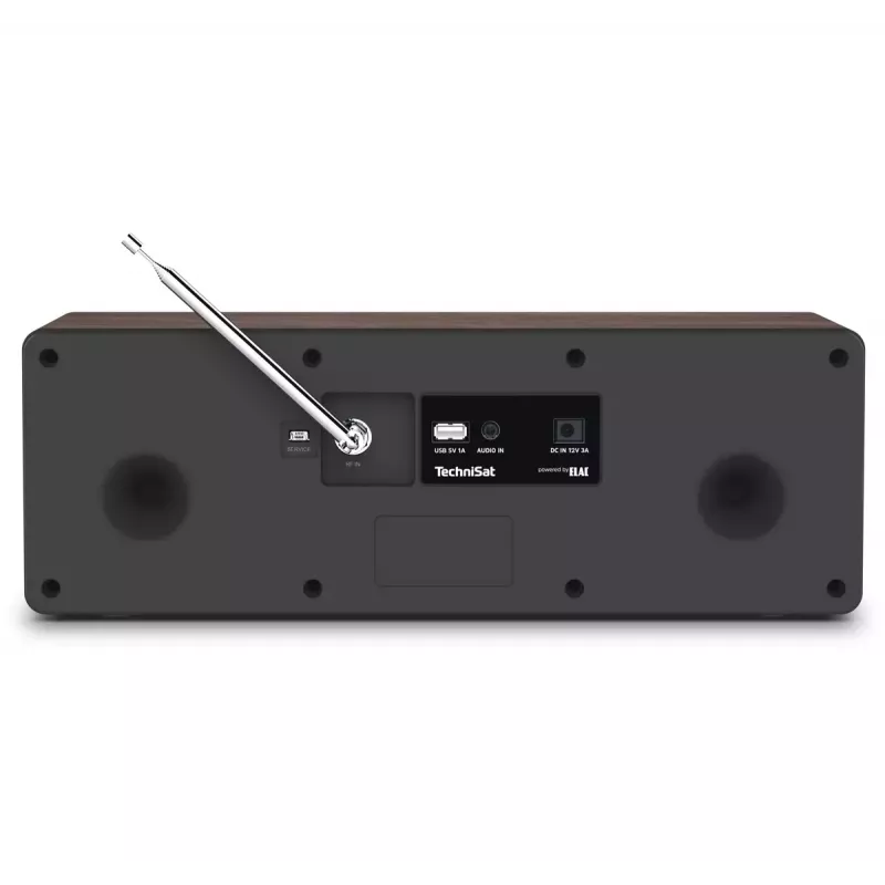 Rádio portátil TechniSat DigitalRadio 3 analógico e digital DAB+ FM