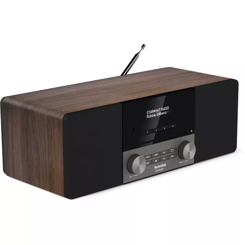 Rádio portátil TechniSat DigitalRadio 3 analógico e digital DAB+ FM