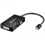 Adaptador SANDBERG MiniDPHDMI+DVI+VGA - conversor de vídeo