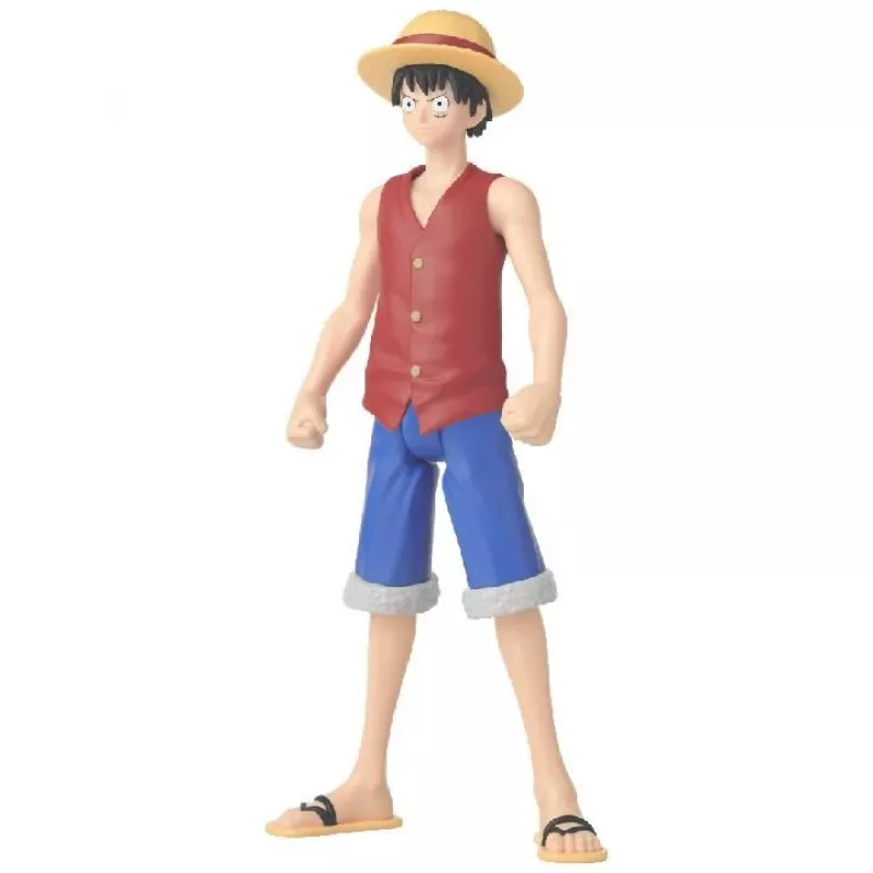 Figura de anime colecionável Bandai Figura Monkey D. Luffy ANIME HEROES ONE PIECE MEGA