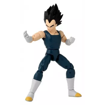 Actionfigur de coleção Bandai Vegeta Dragon Ball Dragon Stars DS40723 — modelo oficial Bandai, pose detalhada