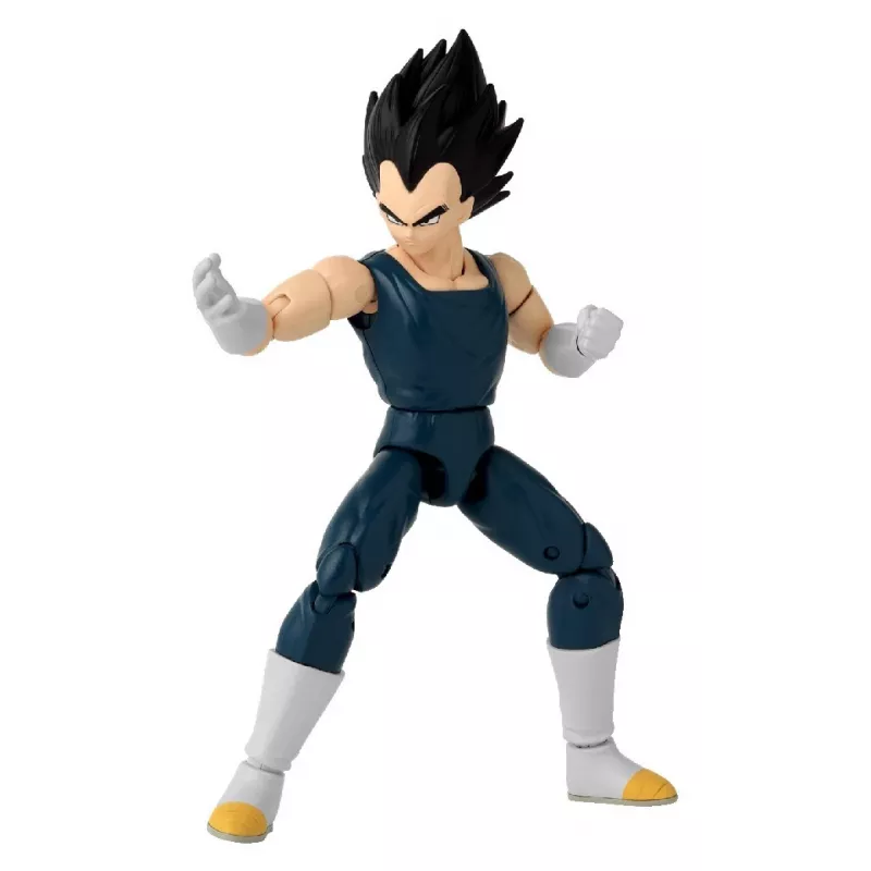 Actionfigur de coleção Bandai Vegeta Dragon Ball Dragon Stars DS40723 — modelo oficial Bandai, pose detalhada