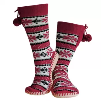 Pantufas botins Glovii GQ5L unissexo não especificado bordéus
