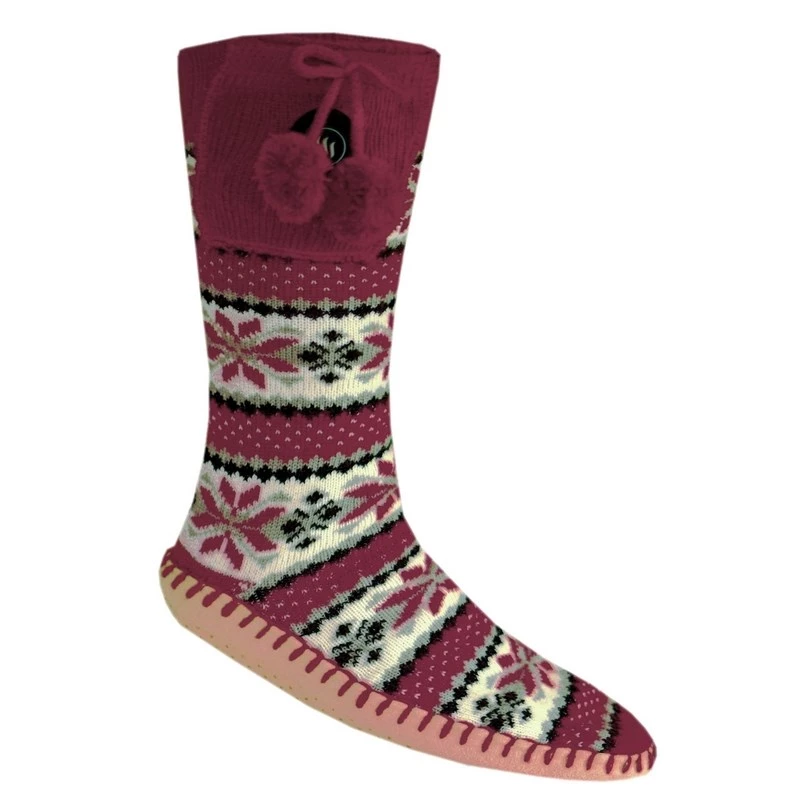Pantufas botins Glovii GQ5L unissexo não especificado bordéus