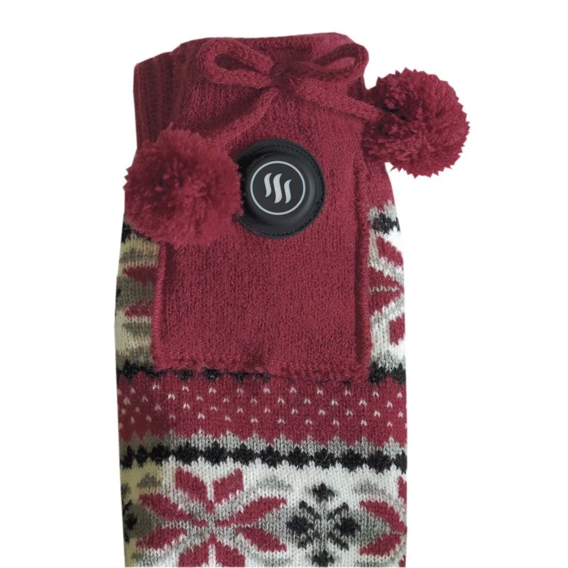 Pantufas botins Glovii GQ5L unissexo não especificado bordéus