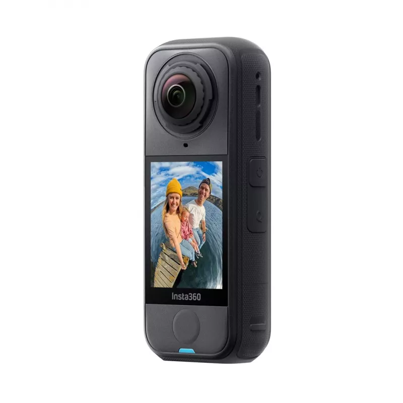 Action cam Insta360 X4AIR — 8K Ultra HD, 120 fps, 29 MP, à prova de água até 15 m, 2010 mAh, 165 g
