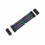 Cabo de extensão de alimentação Thermaltake Tt Mod 24-pin ARGB, preto