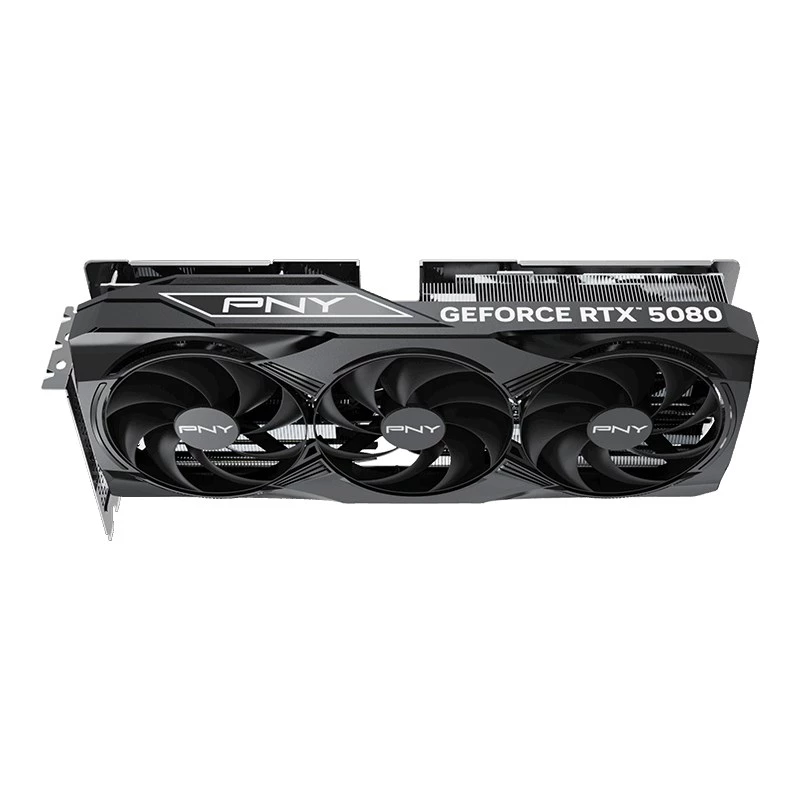 Placa gráfica PNY GeForce RTX 5080 Triple Fan, 16 GB GDDR7, PCI Express 5.0