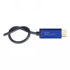 Adaptador de cabo de vídeo Alcasa 4860-SF030B 3m DisplayPort HDMI preto azul