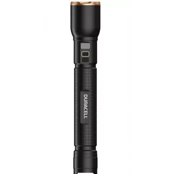 Lanterna Duracell DF4000R preta – lanterna recarregável, design compacto