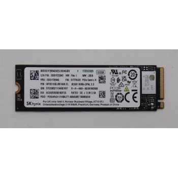 SSD SATA de 2,5 polegadas Lenovo 256GB modelo 5SS1F20642