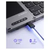 Teclado Inateck KB06101_STEEL GRAY Home RF Wireless + Bluetooth QWERTZ inglês preto