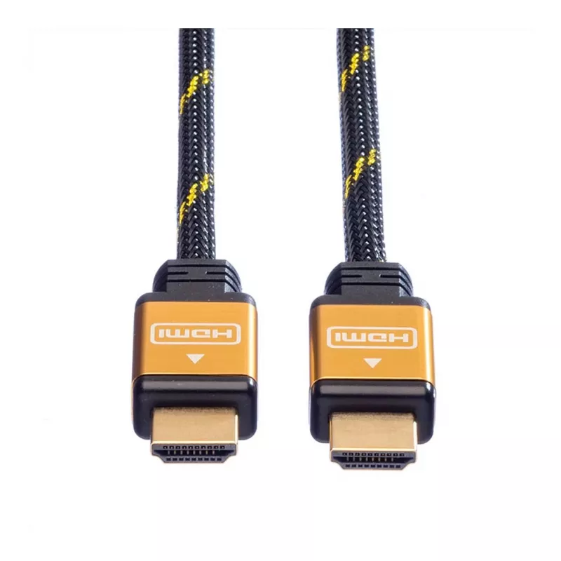Cabo HDMI High Speed ROLINE Gold, ST-ST 1,0m (11.04.5561)