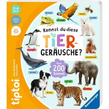 tiptoi Kennst du diese Tiergeräusche?, livro educativo
