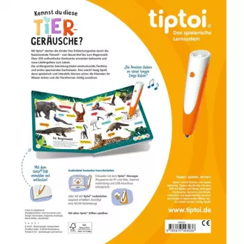 tiptoi Kennst du diese Tiergeräusche?, livro educativo