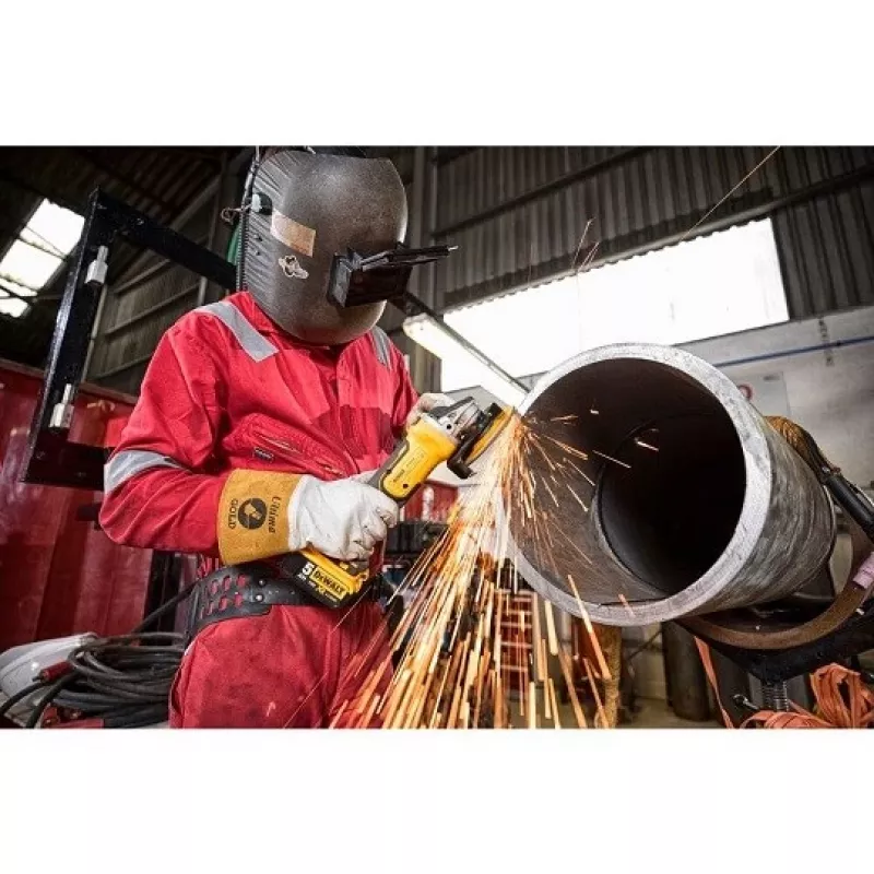 Conjunto combinado DeWalt DCK2026P2T-QW DCD805 + DCG405, 18 V XR 2×5,0 Ah preto, amarelo