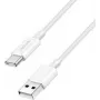 Cabo USB 2.0 Type-C LogiLink C/m> A/m nylon 60W branco - cabo - digital/dados (CU0322)