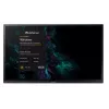 Ecrã interativo Sharp PN-LA862 86 polegadas 4K Ultra HD touchscreen preto