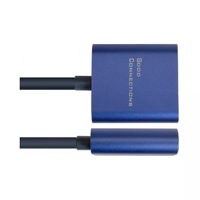Adaptador de cabo de vídeo Alcasa MDP-HDMI2 0,2 m Mini DisplayPort HDMI preto azul