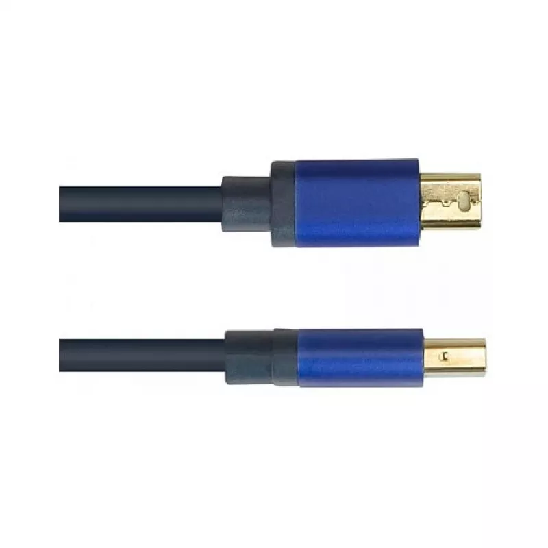 Adaptador de cabo de vídeo Alcasa MDP-HDMI2 0,2 m Mini DisplayPort HDMI preto azul