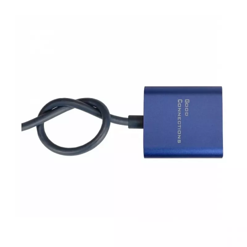 Adaptador de cabo de vídeo Alcasa MDP-HDMI2 0,2 m Mini DisplayPort HDMI preto azul