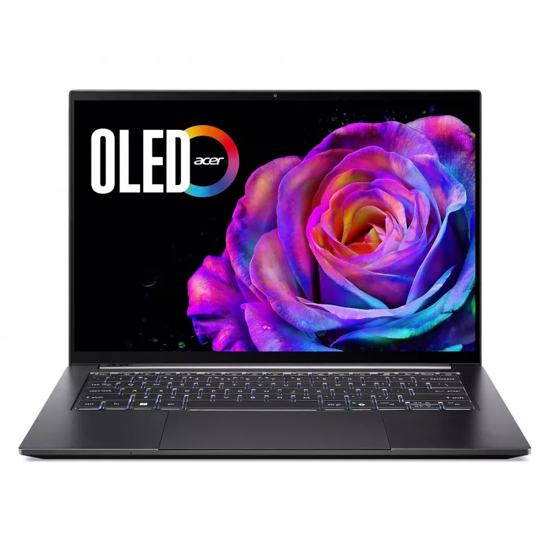 Portátil Acer Swift X 14 OLED SFX14-73G-975F NX.J81EG.004 — 14,5 polegadas 2880×1800, Intel Core Ultra 9 285H, 2 TB SSD, GeForce RTX 5070, HDMI/USB-C, Windows 11 Home