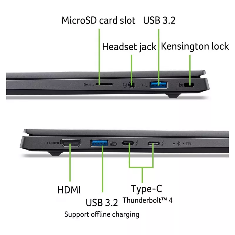 Portátil Acer Swift X 14 OLED SFX14-73G-975F NX.J81EG.004 — 14,5 polegadas 2880×1800, Intel Core Ultra 9 285H, 2 TB SSD, GeForce RTX 5070, HDMI/USB-C, Windows 11 Home