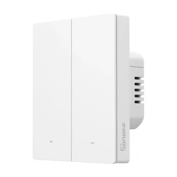 Sonoff ZBM5-2C-80W (2 canais) interruptor de parede tátil inteligente Zigbee