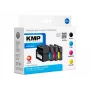 Cartucho KMP C2P42AE HP 932XL + 933XL preto cor