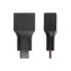 Adaptador USB USB C para USB A Alcasa USB-AD201 preto