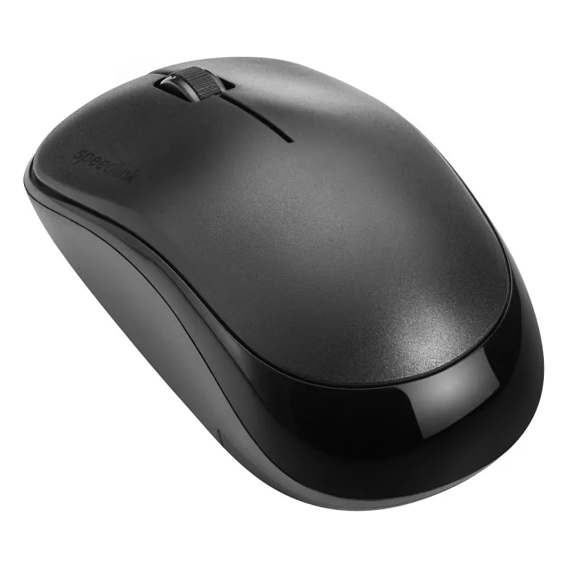 Conjunto de secretária sem fios Speedlink SIGNIUM SL-640303-BK preto — layout DE, teclado e rato sem fios