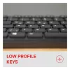 Conjunto de secretária sem fios Speedlink SIGNIUM SL-640303-BK preto — layout DE, teclado e rato sem fios