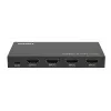 Comutador de vídeo MicroConnect MC-HDMISWITCH0301-4K 4K 60Hz metal preto