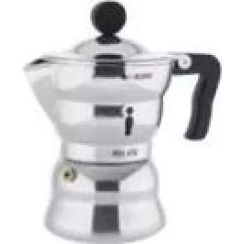 Cafeteira Moka Alessi Moka AAM33/3 Alumínio 164 mm de altura