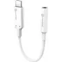 ALOGIC Elements Pro - adaptador USB-C para ficha jack - USB-C macho para mini-ficha fêmea - 10 cm - branco - chip ativo (ELPC35A-WH)