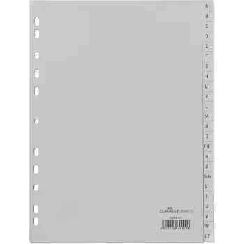Separador Durable 650810 polipropileno PP cinzento