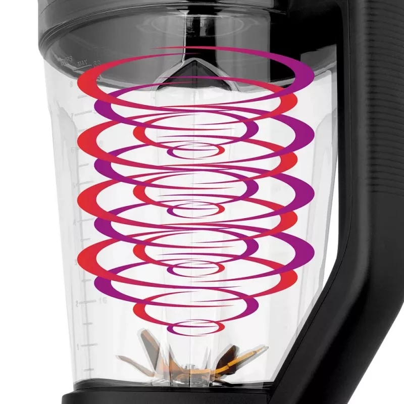 Batedeira de mesa GASTROBACK Mix & Soup (2000 W, 2 L, recipiente Tritan, lâminas de titânio, controlo tátil, preto/aço inoxidável)